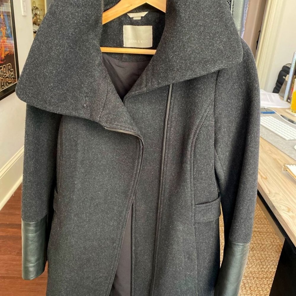 Soia & Kyo Wool Blend Coat M
